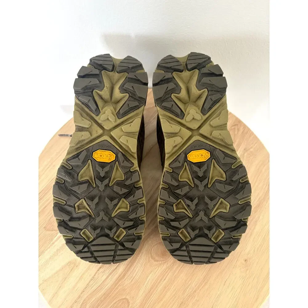 HOKA Anacapa Breeze Low Womens 5.5 Green Moss Dark Olive Hiking Shoes